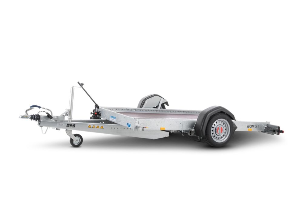 Foto WOM XT 1300kg Verlaagbare motortrailer 251x152cm